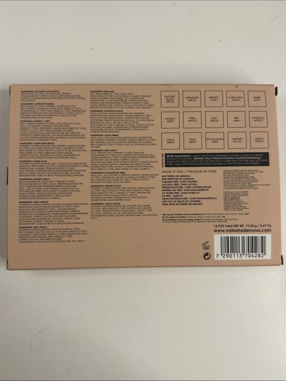 Natasha Denona My Dream Palette